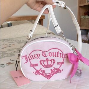 Juicy Couture pink Bow bag